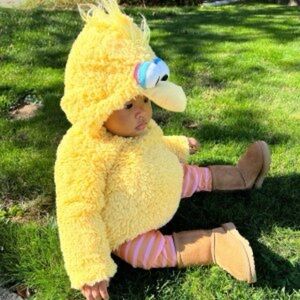 Pottery Barn Kids Yellow Big Bird Costume